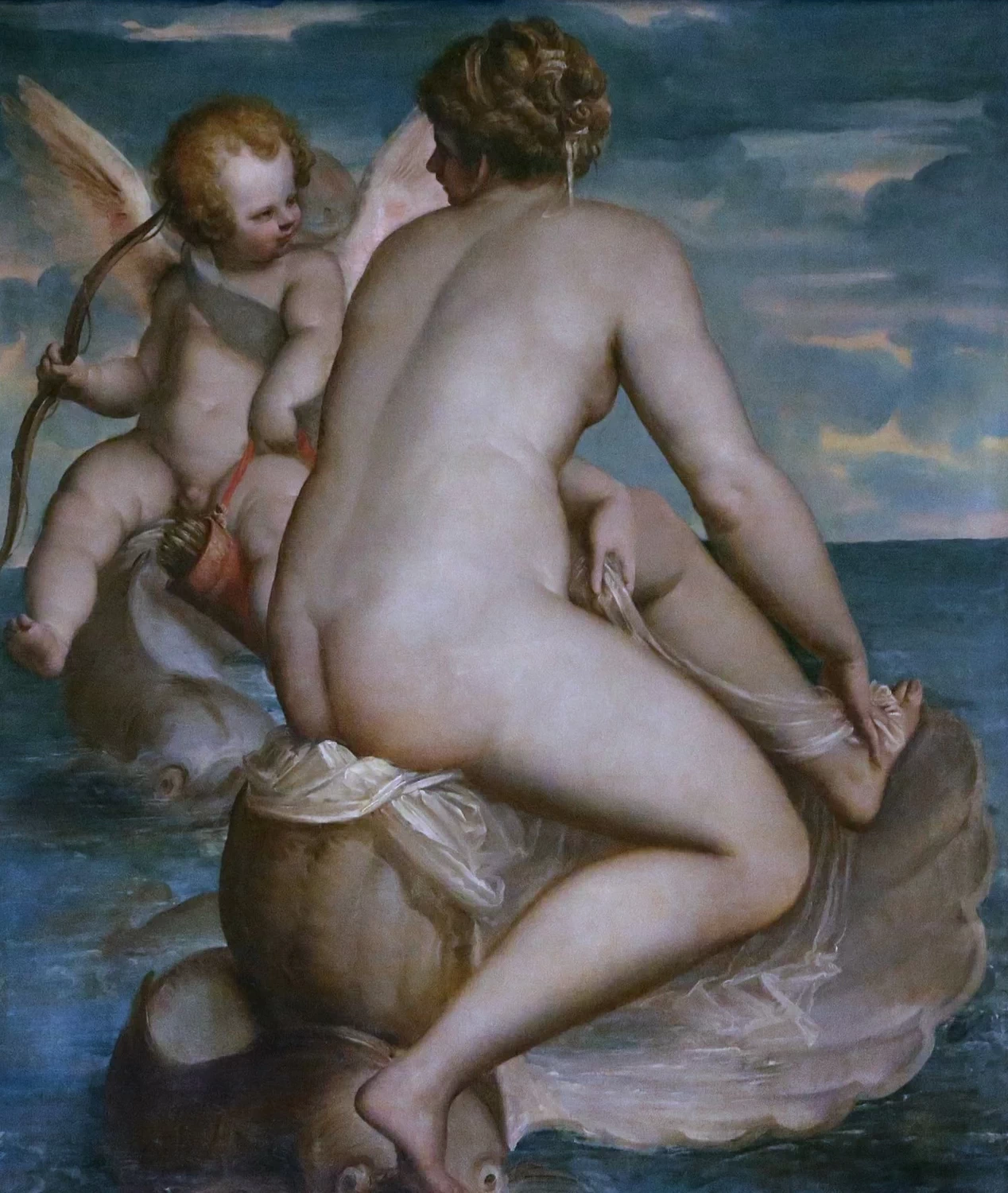 Venere e Amore sul mare - Galleria Borghese, Roma